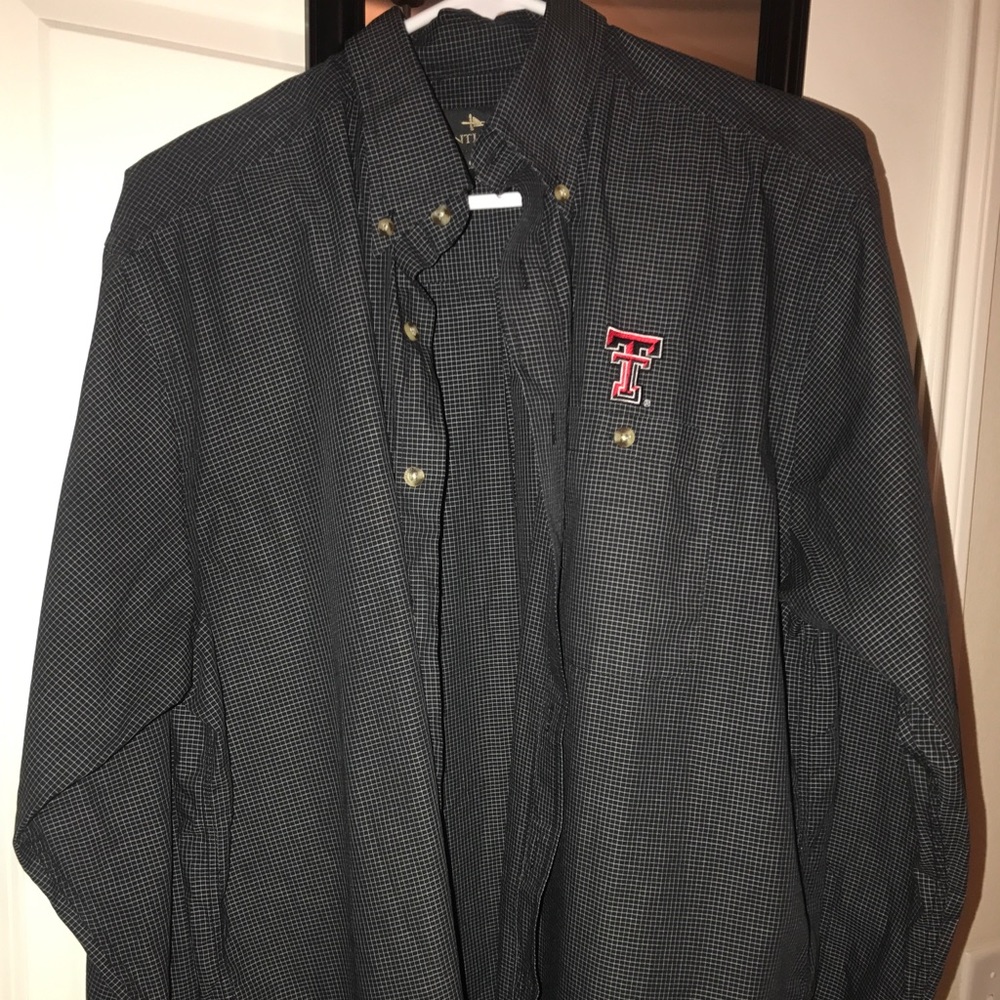 Texas Tech dress/casual button down!